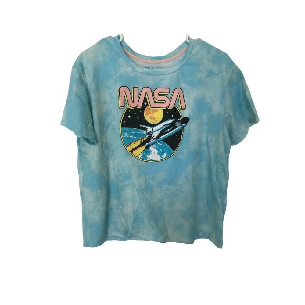 Fifth Sun Blue NASA Graphic Tee